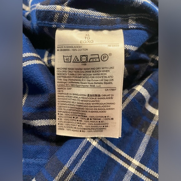 Men’s XL, Gap, Thick Flannel, Retail: $60 - Picture 6 of 6